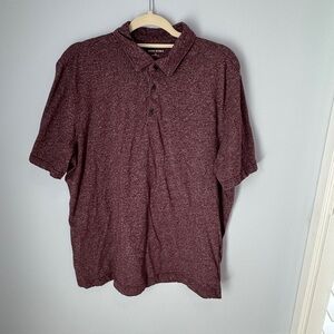 Banana Republic Men’s Burgundy XL Polo Short-Sleeved